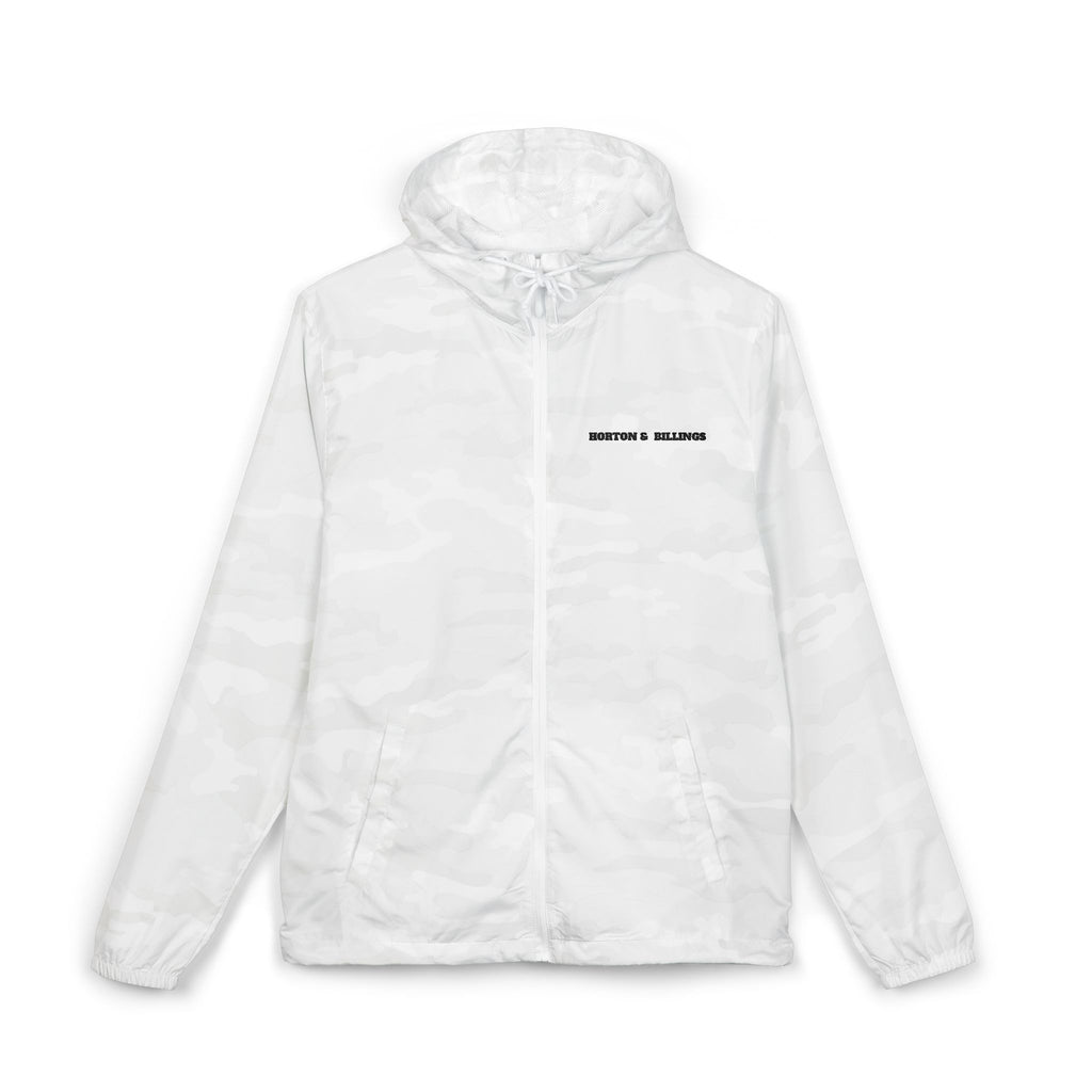 White camo windbreaker