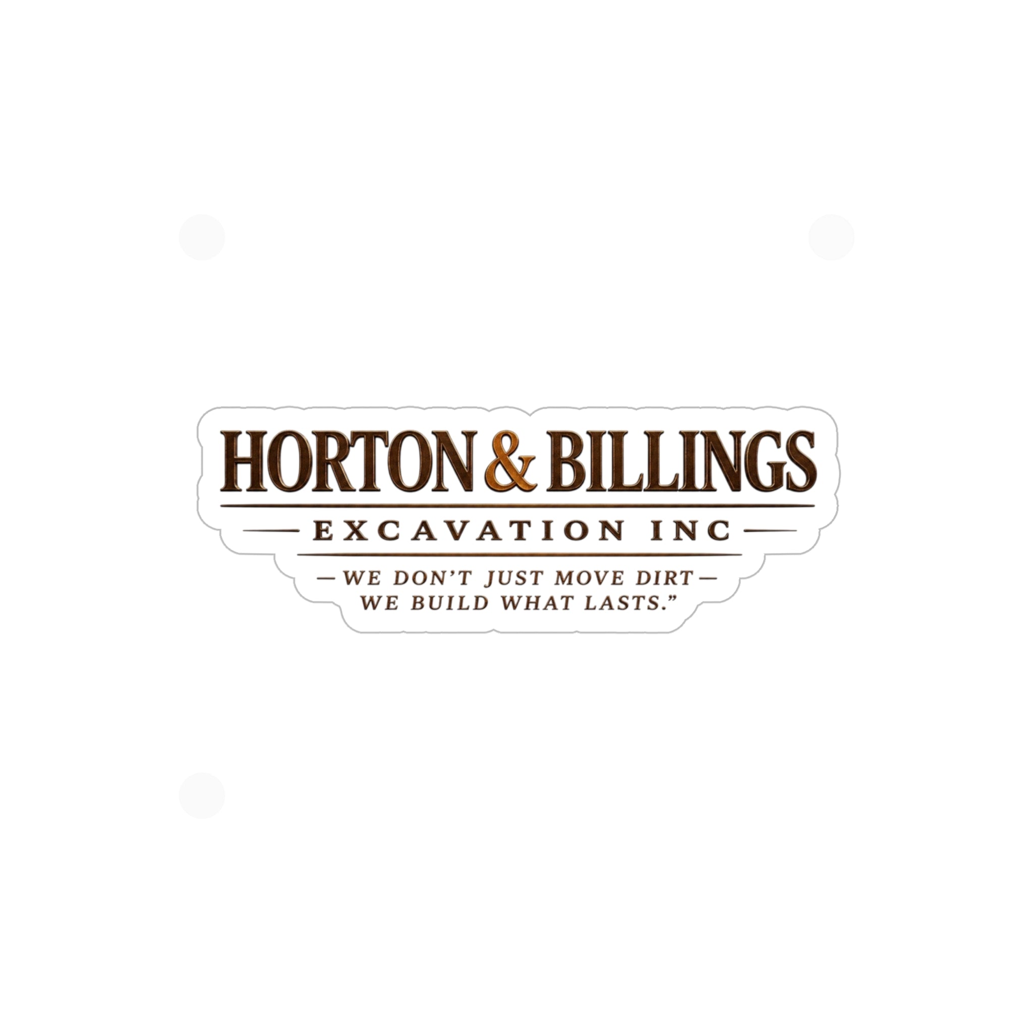 H&B original window decal