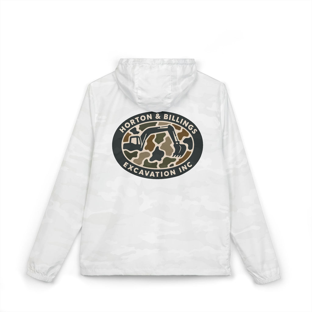 White camo windbreaker