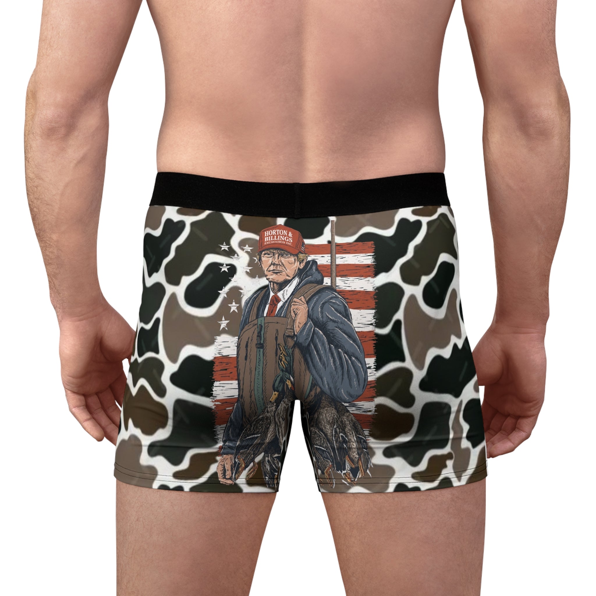 Camo trump underwear