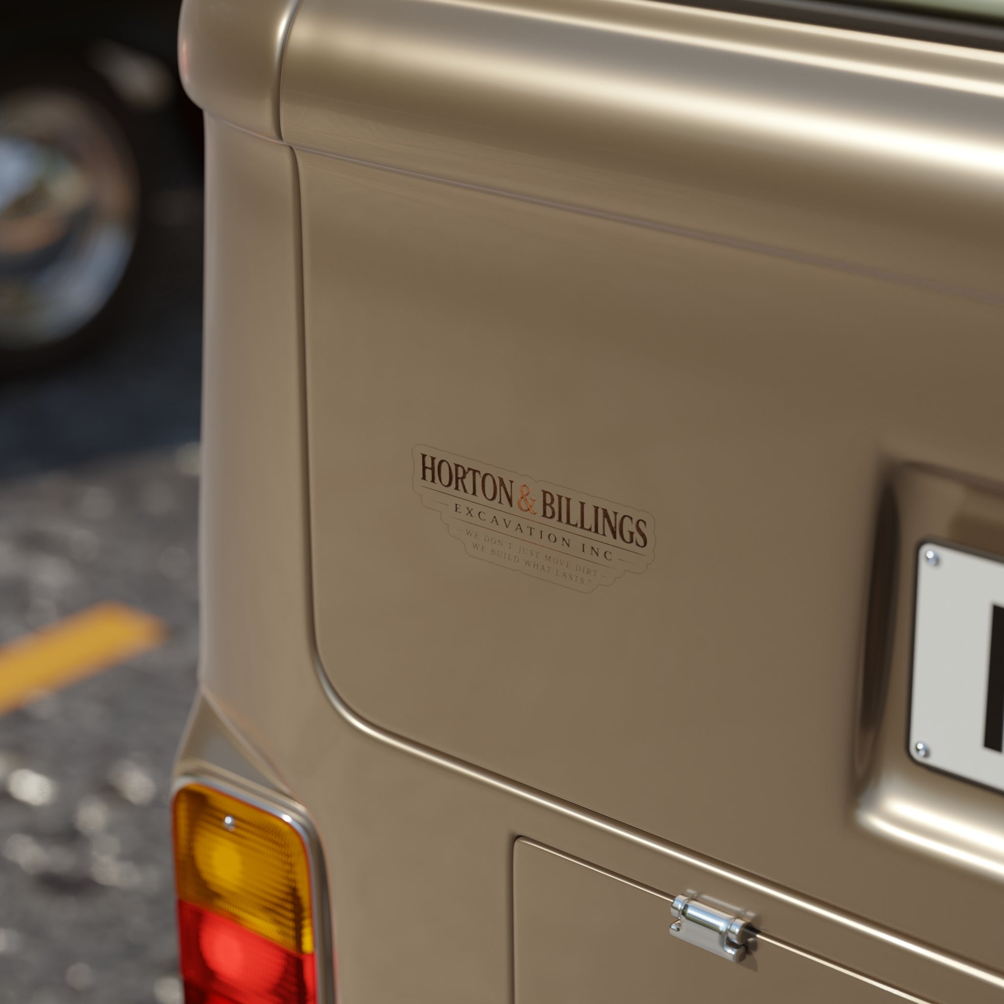 H&B original window decal